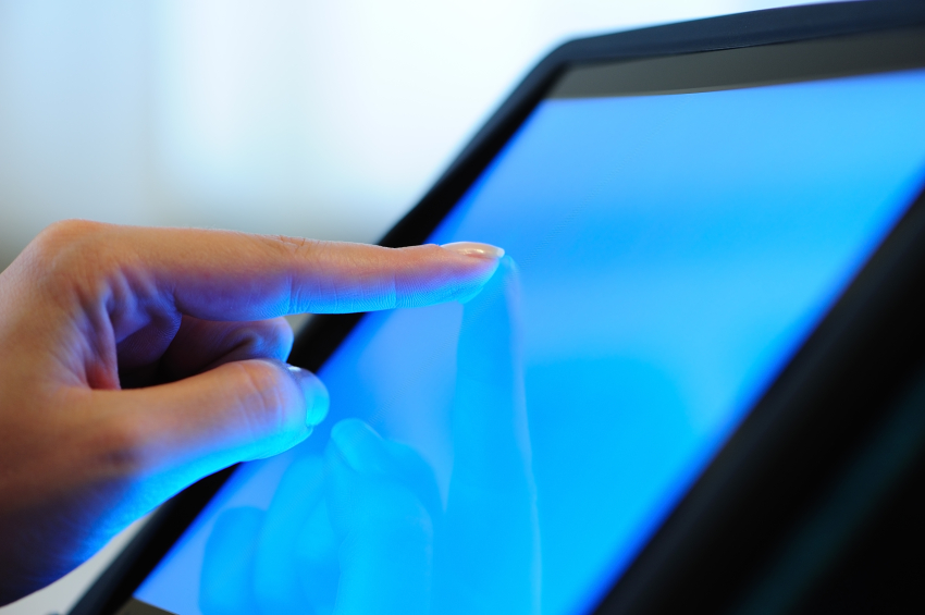 Touchscreens - im Unternehmensalltag immer wichtiger